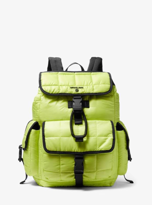 Damske Batohy Michael Kors Brooklyn Quilted Recycled Polyester Svetlo Zelene - Kabelky Michael Kors Nejlevnejsi | LYTHD-7541